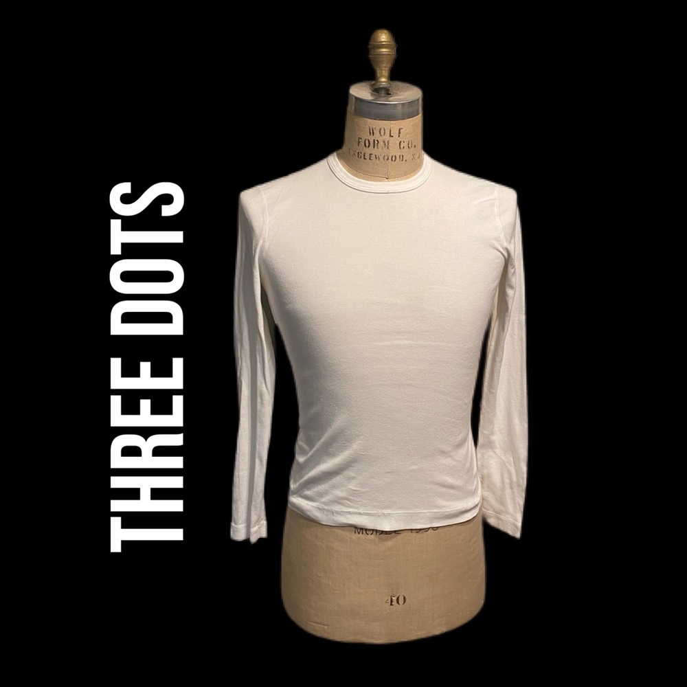 THREE DOTS T-SHIRT - Picture 1 of 4